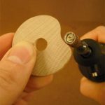 A 1/4 inch sanding drum makes shaping cam profiles an easy task