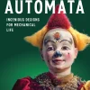 Secrets of Automata Book Cover A clown automaton on a green background