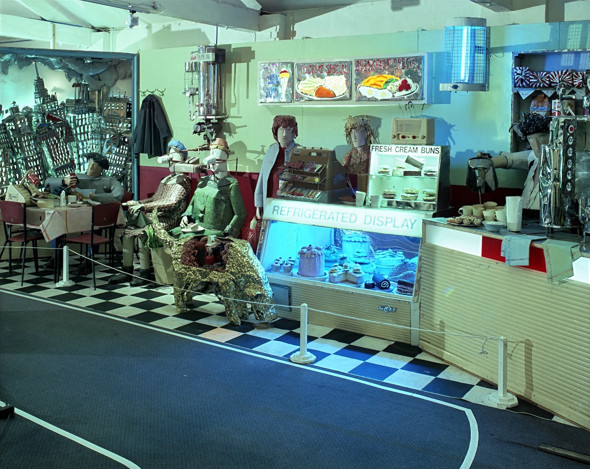 The Cafe scene from the Ride of Life.
